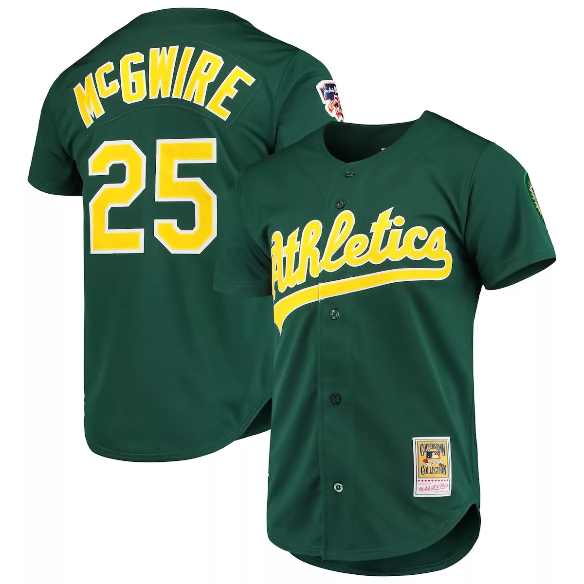 oakland athletics gold cooperstown collection limited jersey
