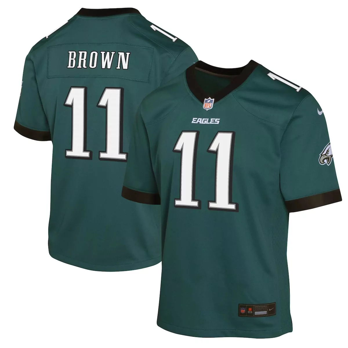 philadelphia eagles a j brown black legend player performance top sym