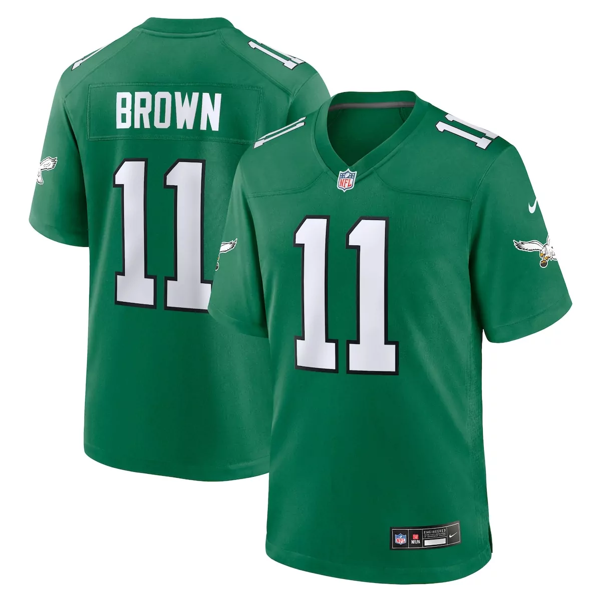 philadelphia eagles a j brown black legend player performance top sym