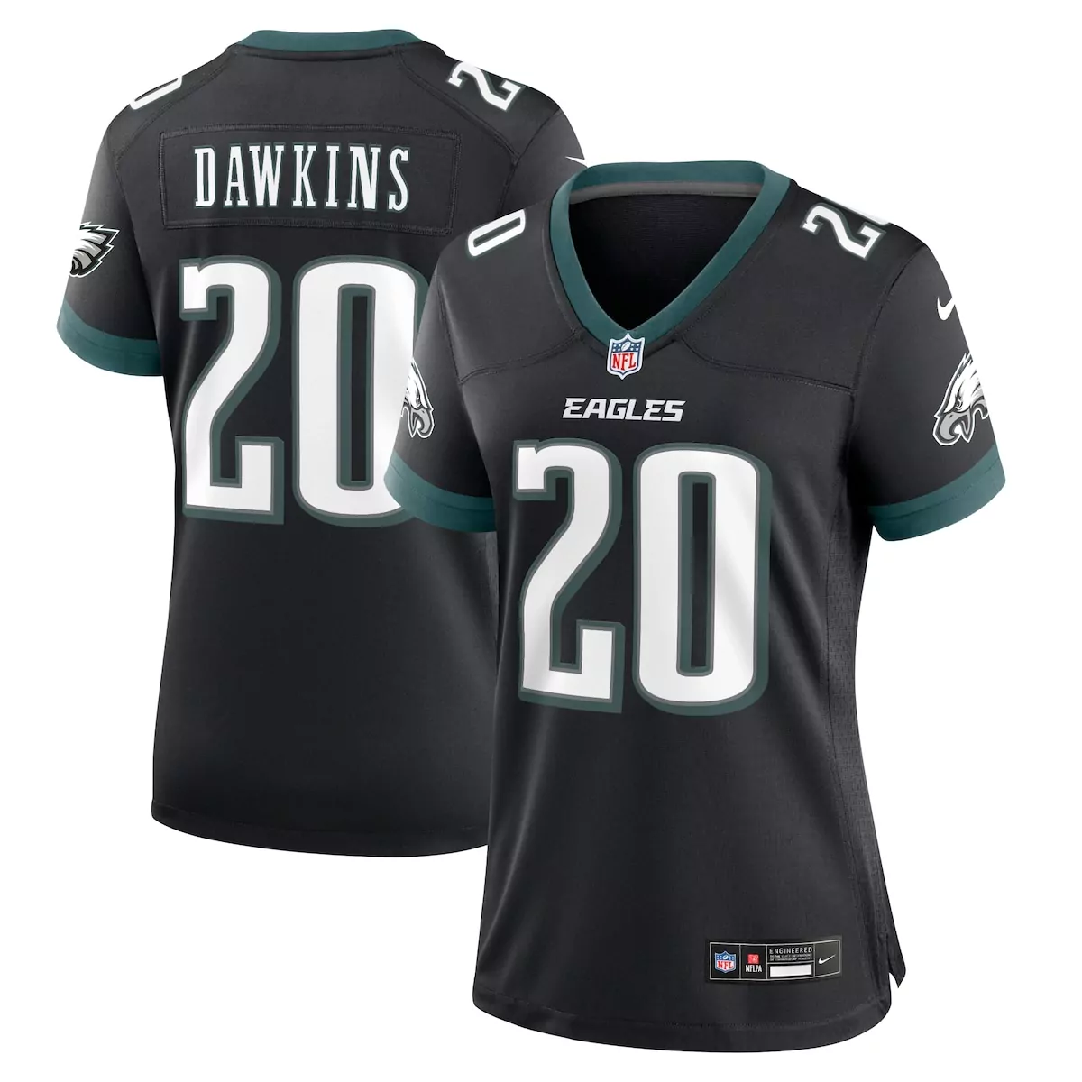 philadelphia eagles brian dawkins black alternate game jersey tis