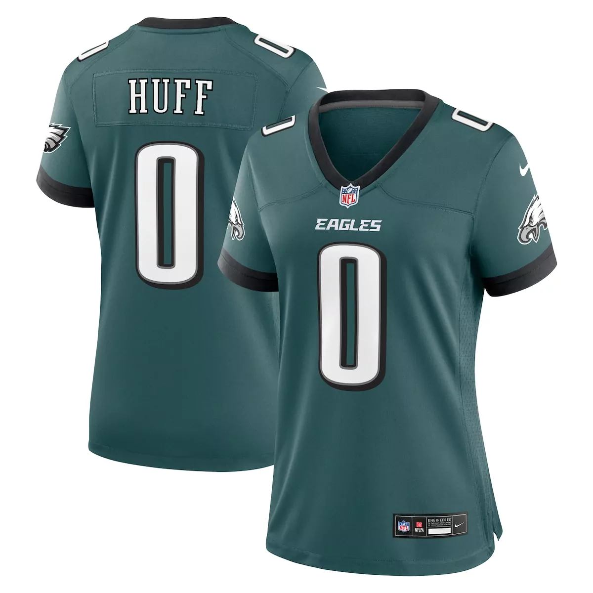 philadelphia eagles bryce huff midnight green game player jersey kd2