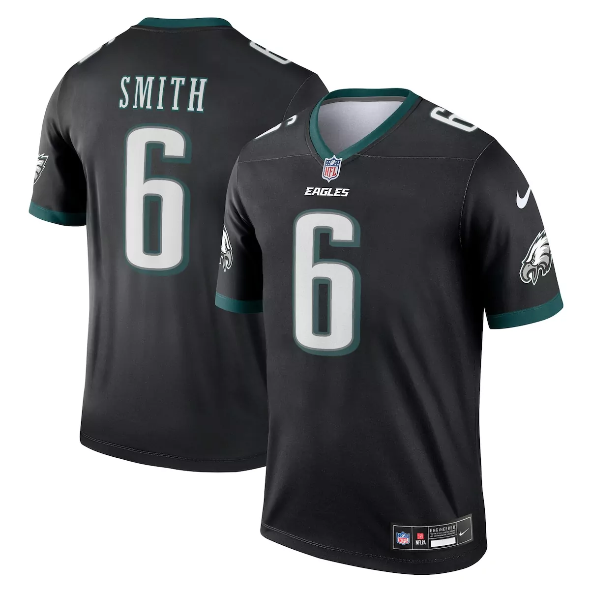 philadelphia eagles devonta smith black legend player performance top