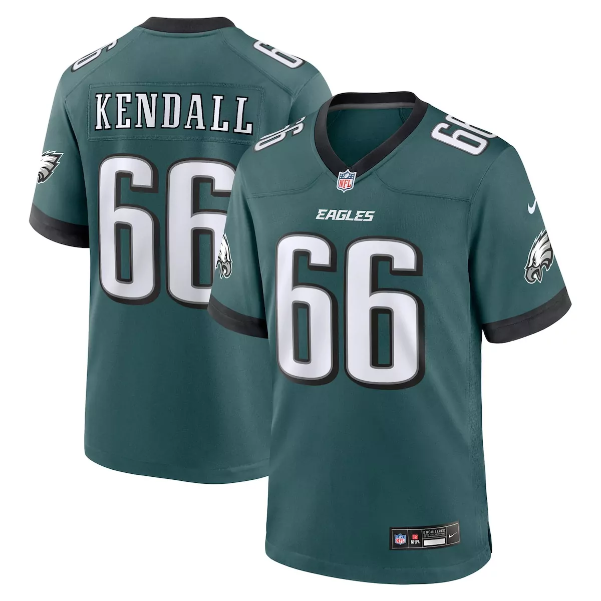 philadelphia eagles donovan mcnabb midnight green 2007 throwback retired player jersey