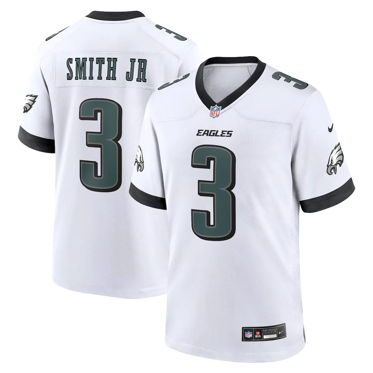 philadelphia eagles nolan smith kelly green alternate game jersey ais