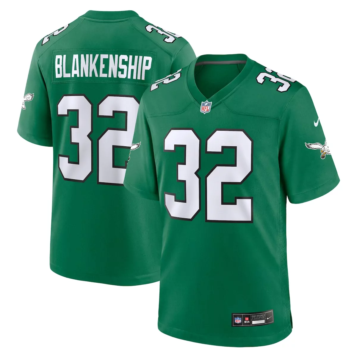 philadelphia eagles randall cunningham white legacy jersey iz6