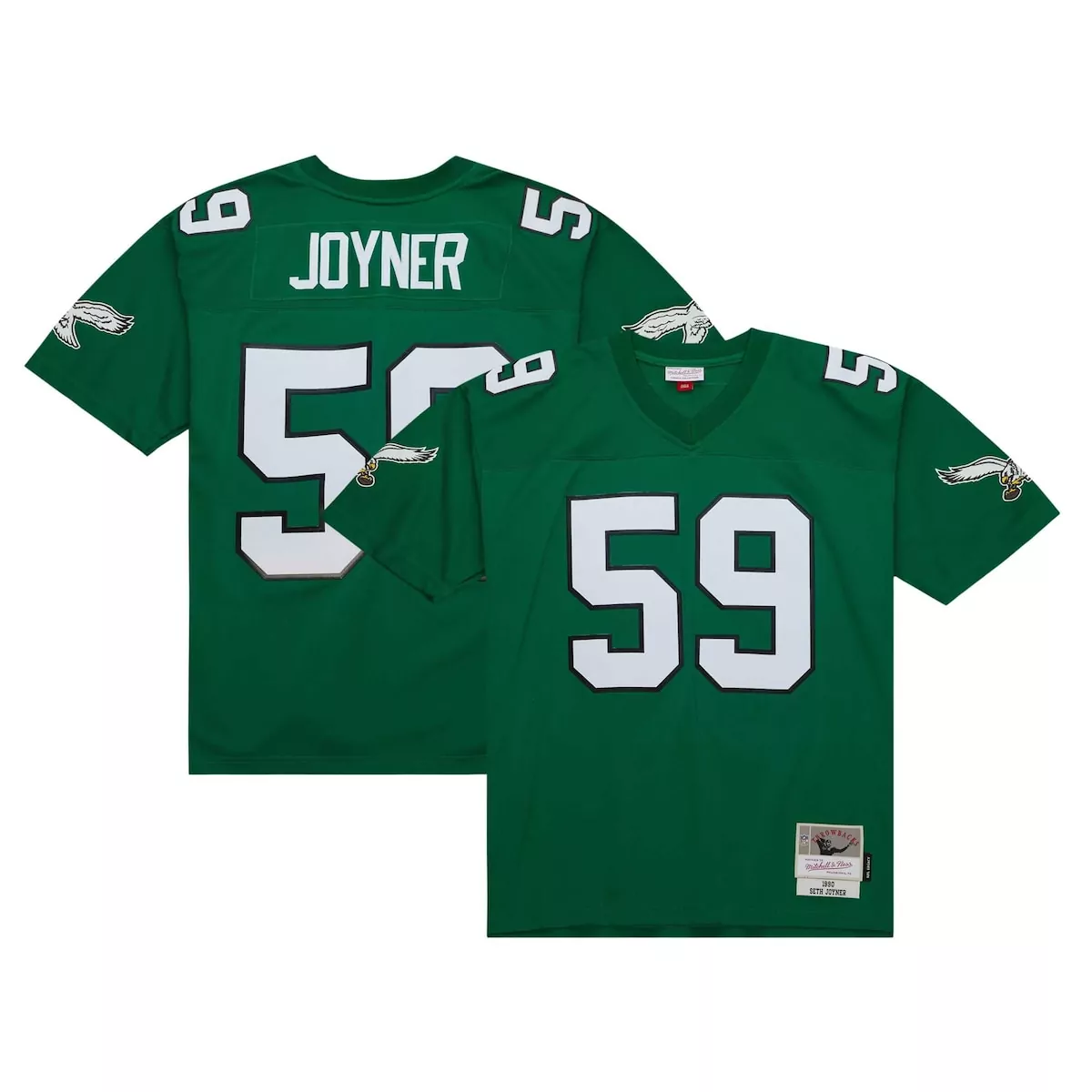 philadelphia eagles seth joyner kelly green legacy jersey
