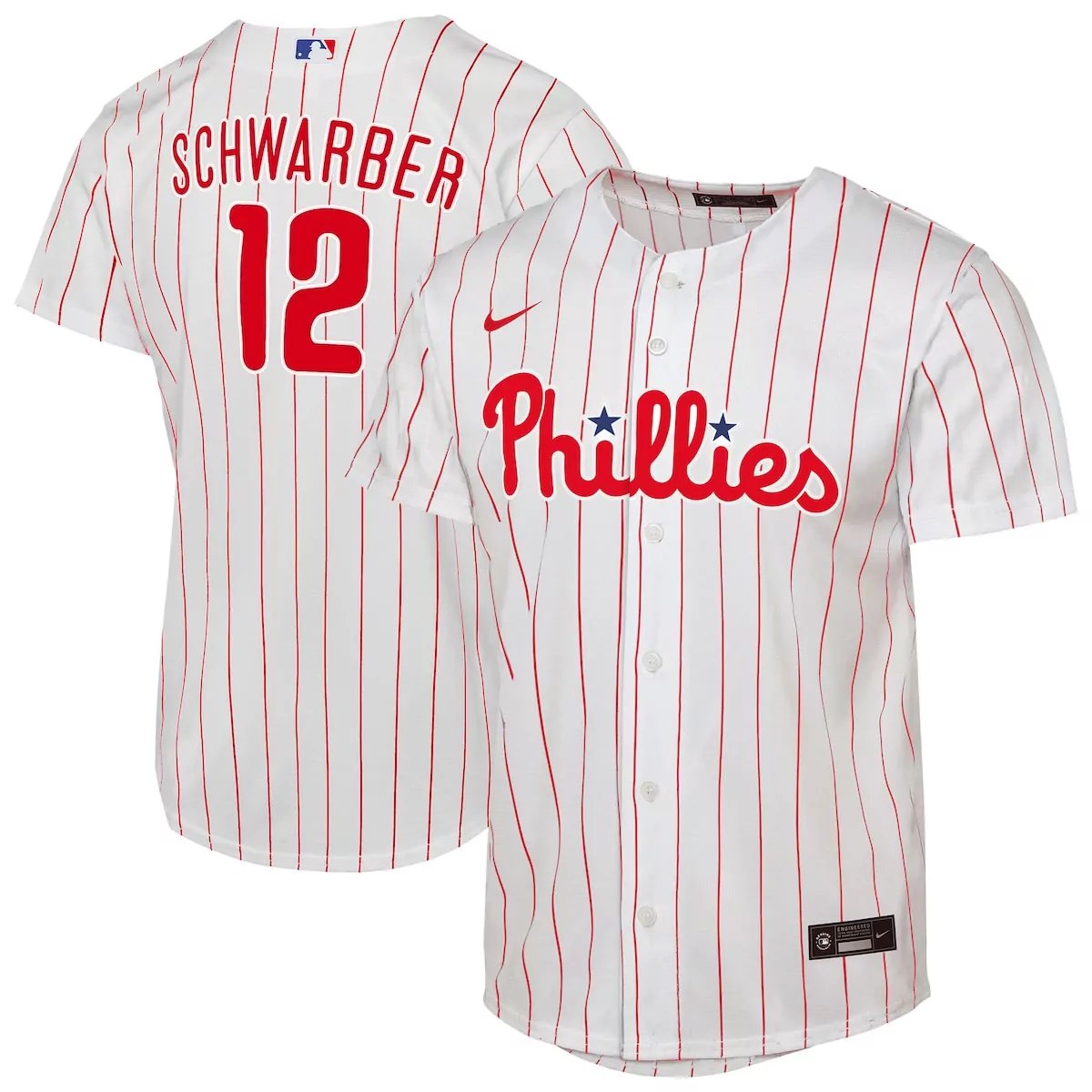 philadelphia phillies kyle schwarber white jersey