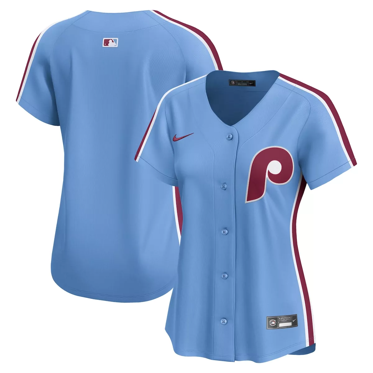 philadelphia phillies light blue alternate limited jersey 8ni