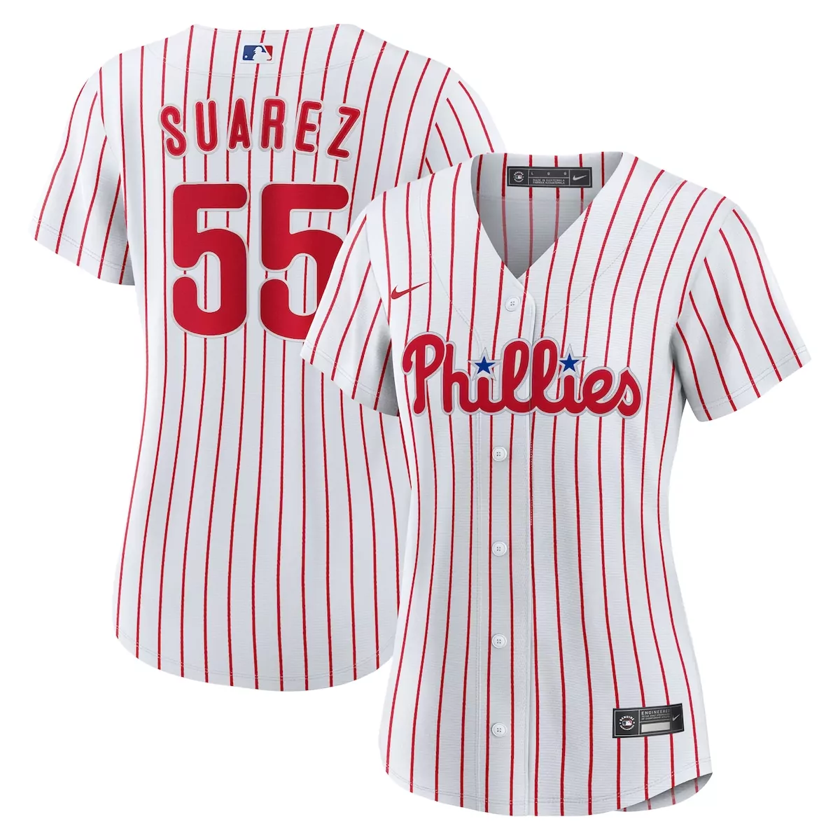 philadelphia phillies ranger suarez white home jersey