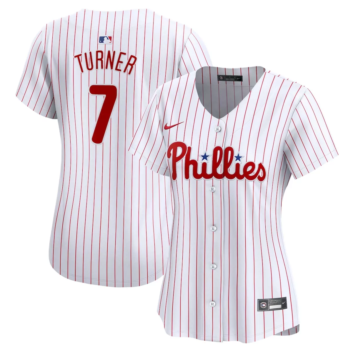 philadelphia phillies trea turner white home limited player jersey x4