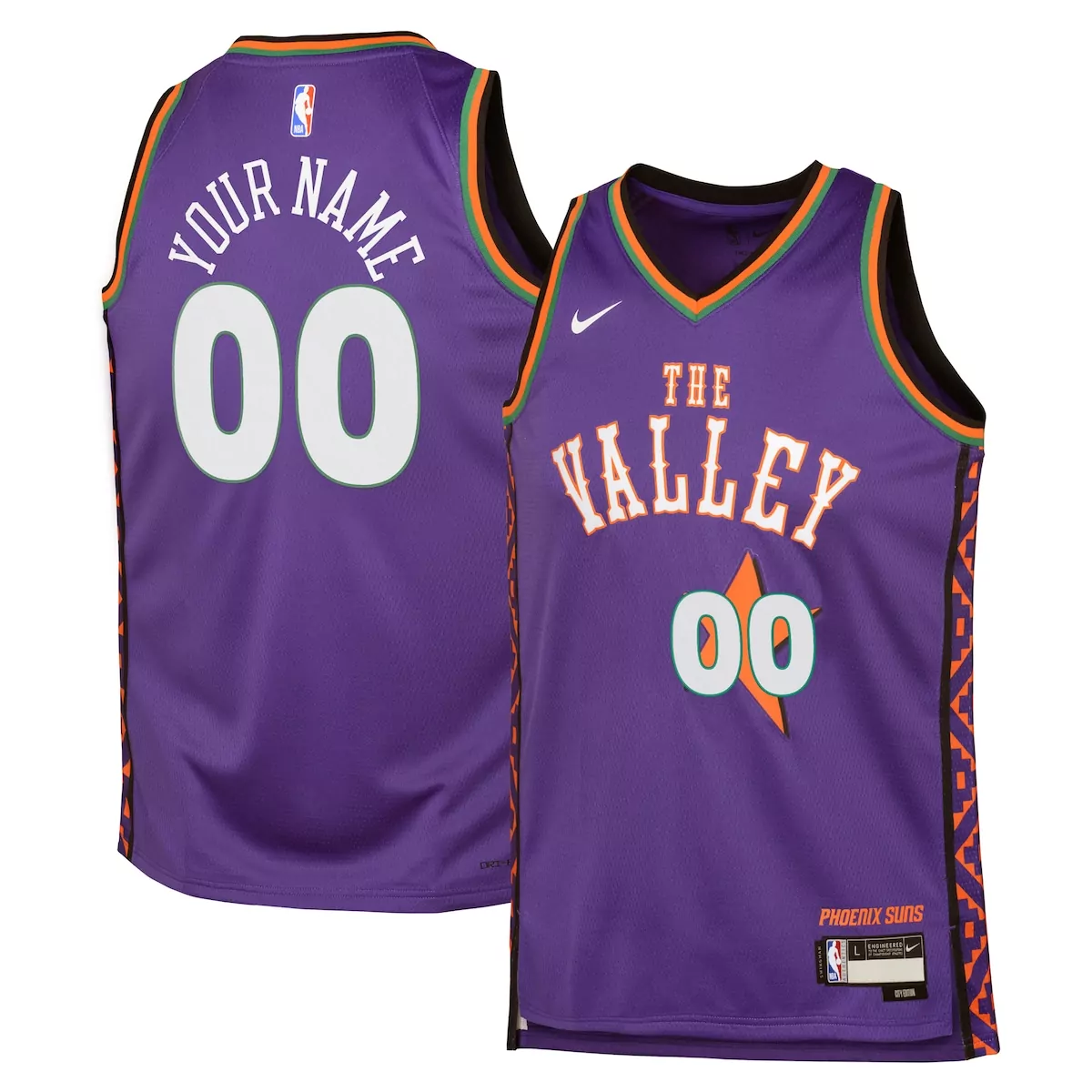 phoenix suns city edition jersey 2024 custom