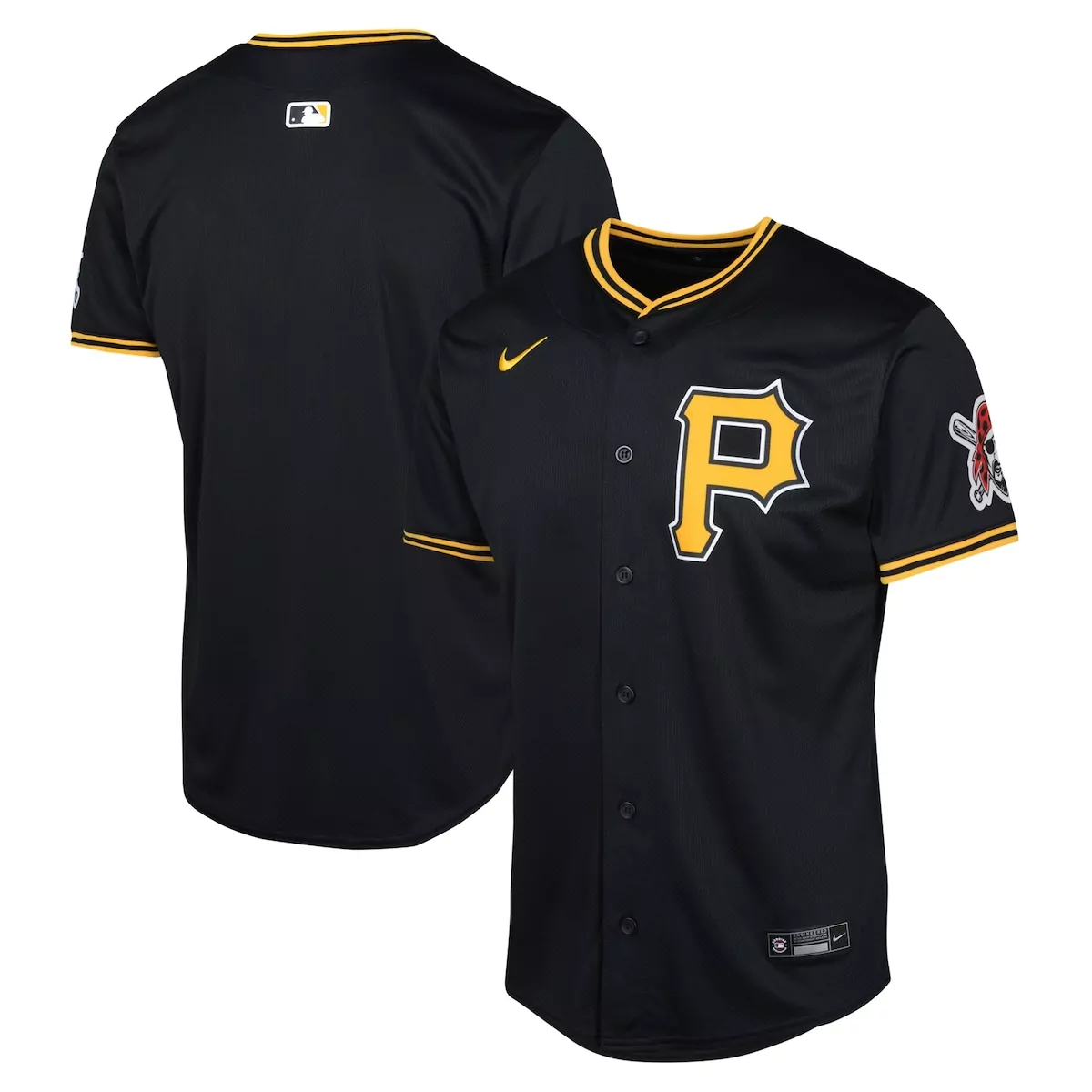 pittsburgh pirates black alternate limited jersey rlu
