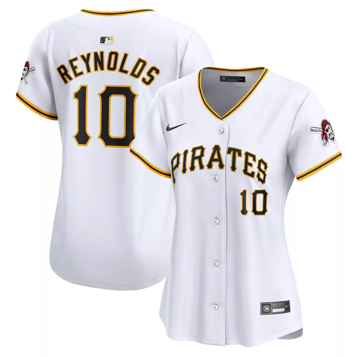 pittsburgh pirates bryan reynolds white home limited player jersey znk