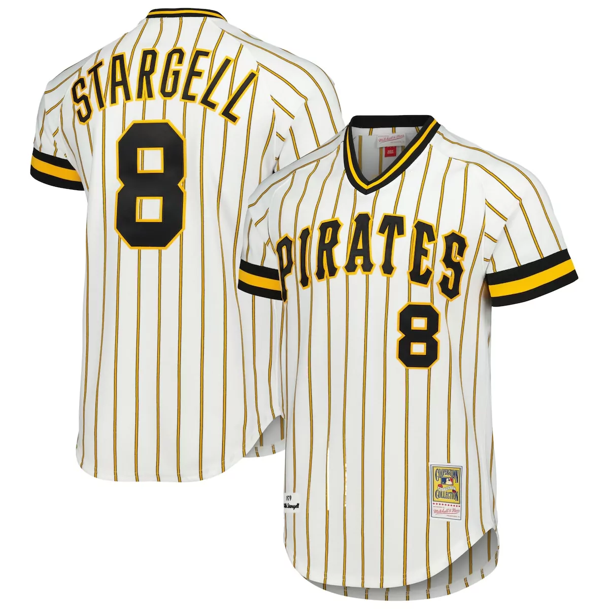 pittsburgh pirates willie stargell white cooperstown collection 1979 jersey
