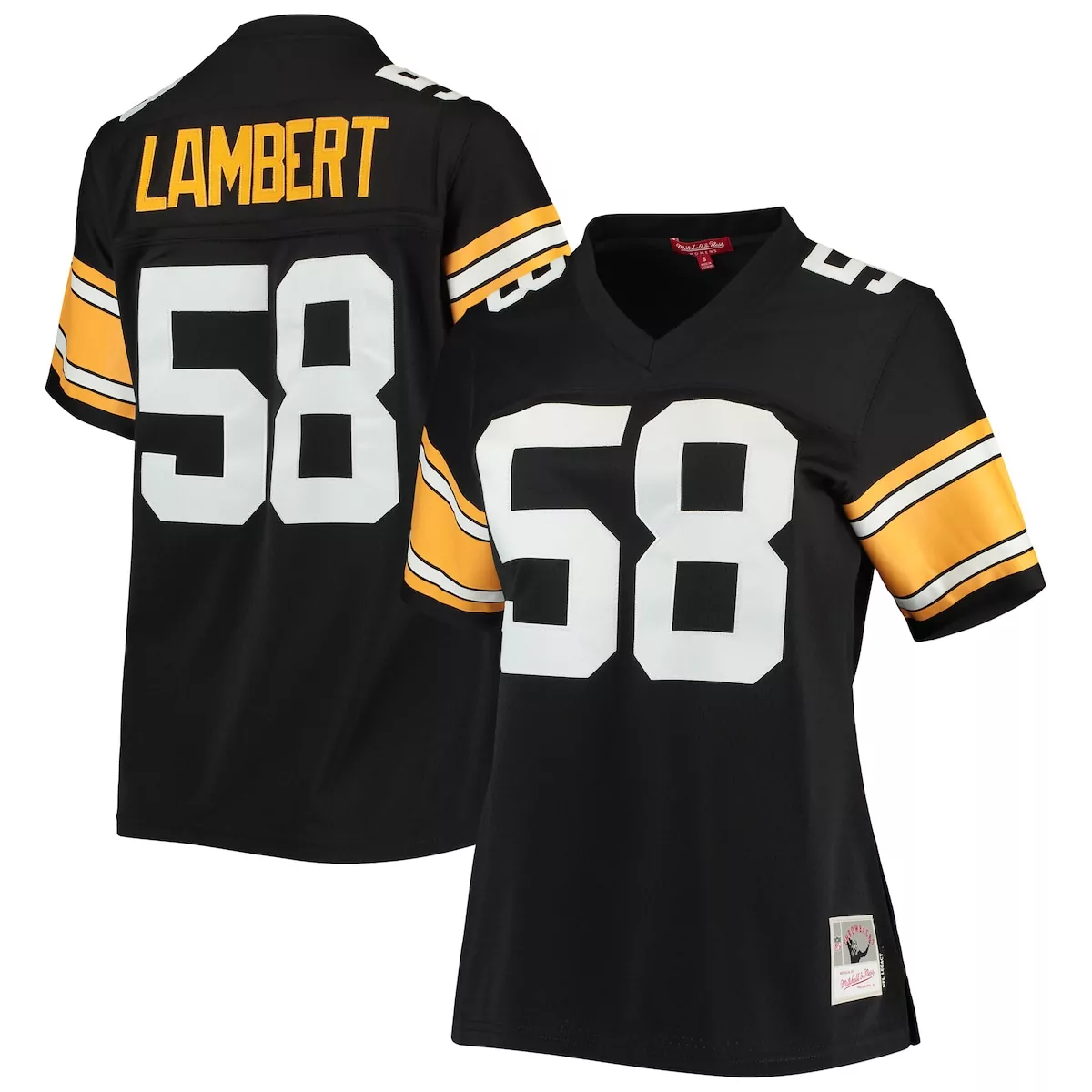 pittsburgh steelers jack lambert black legacy player jersey