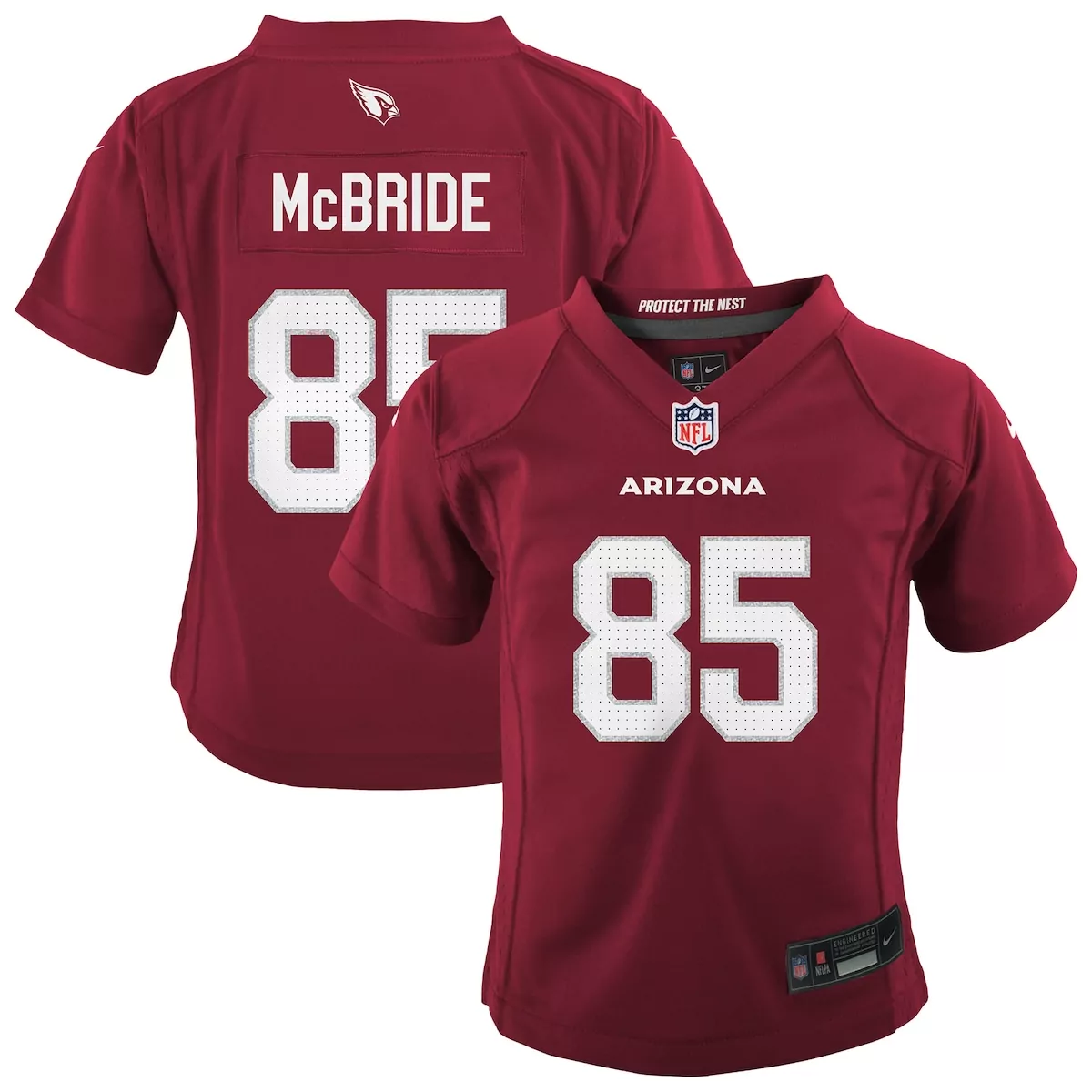 arizona cardinals trey mcbride natural 2025 rivalries collection limited jersey