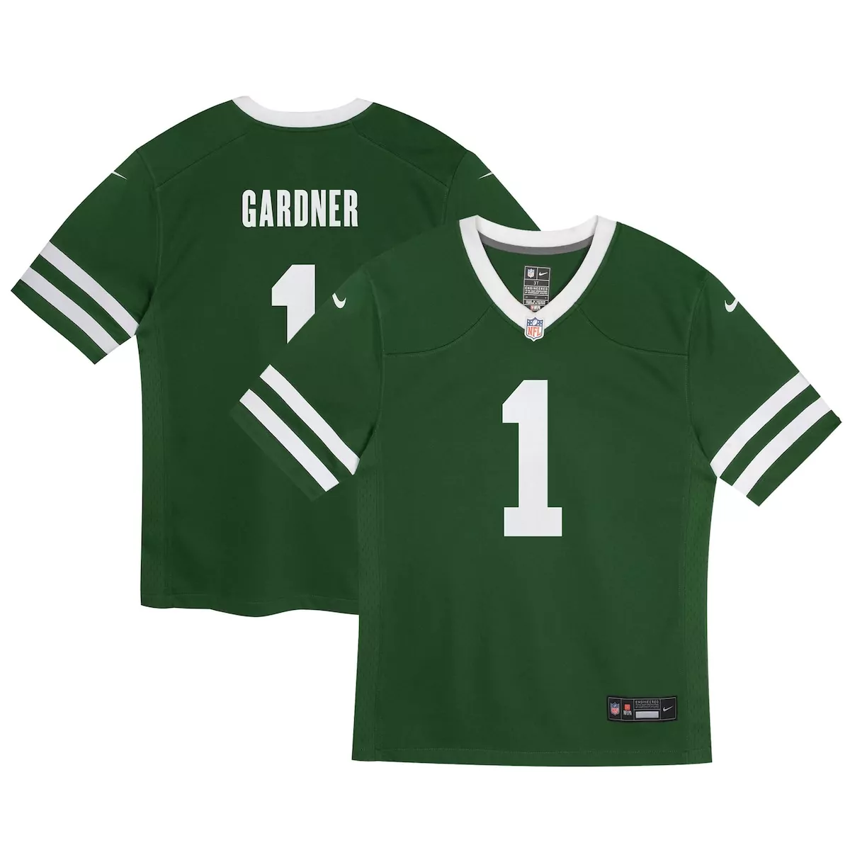 preschool new york jets ahmad sauce gardner legacy green game jersey