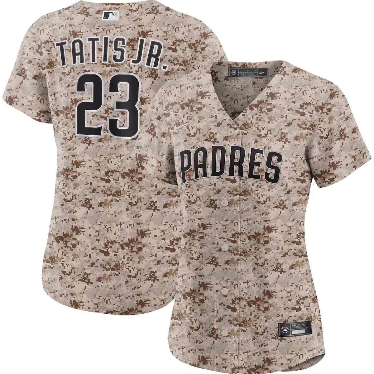 san diego padres fernando tatis jr brown road elite jersey