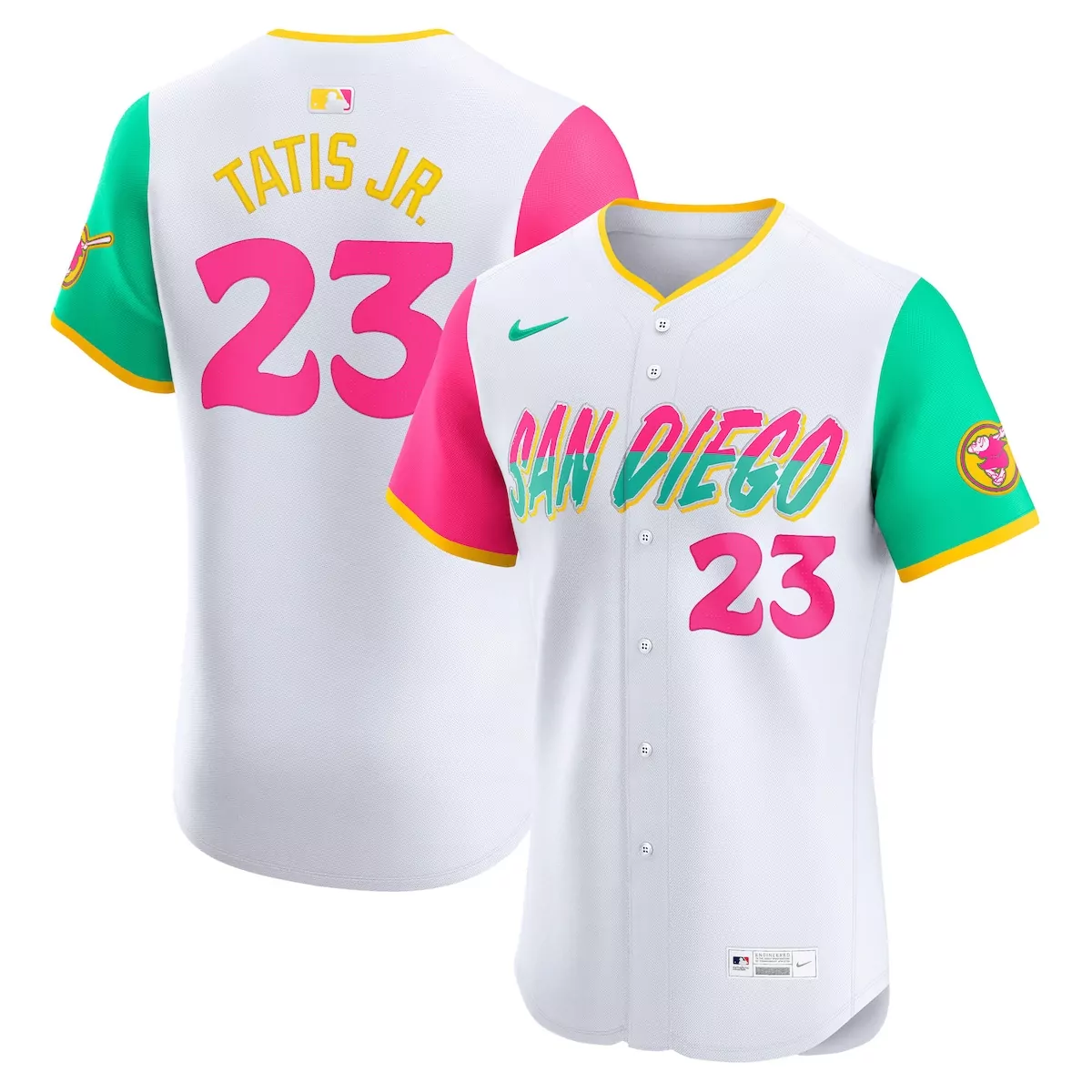 san diego padres fernando tatis jr white city connect elite jersey
