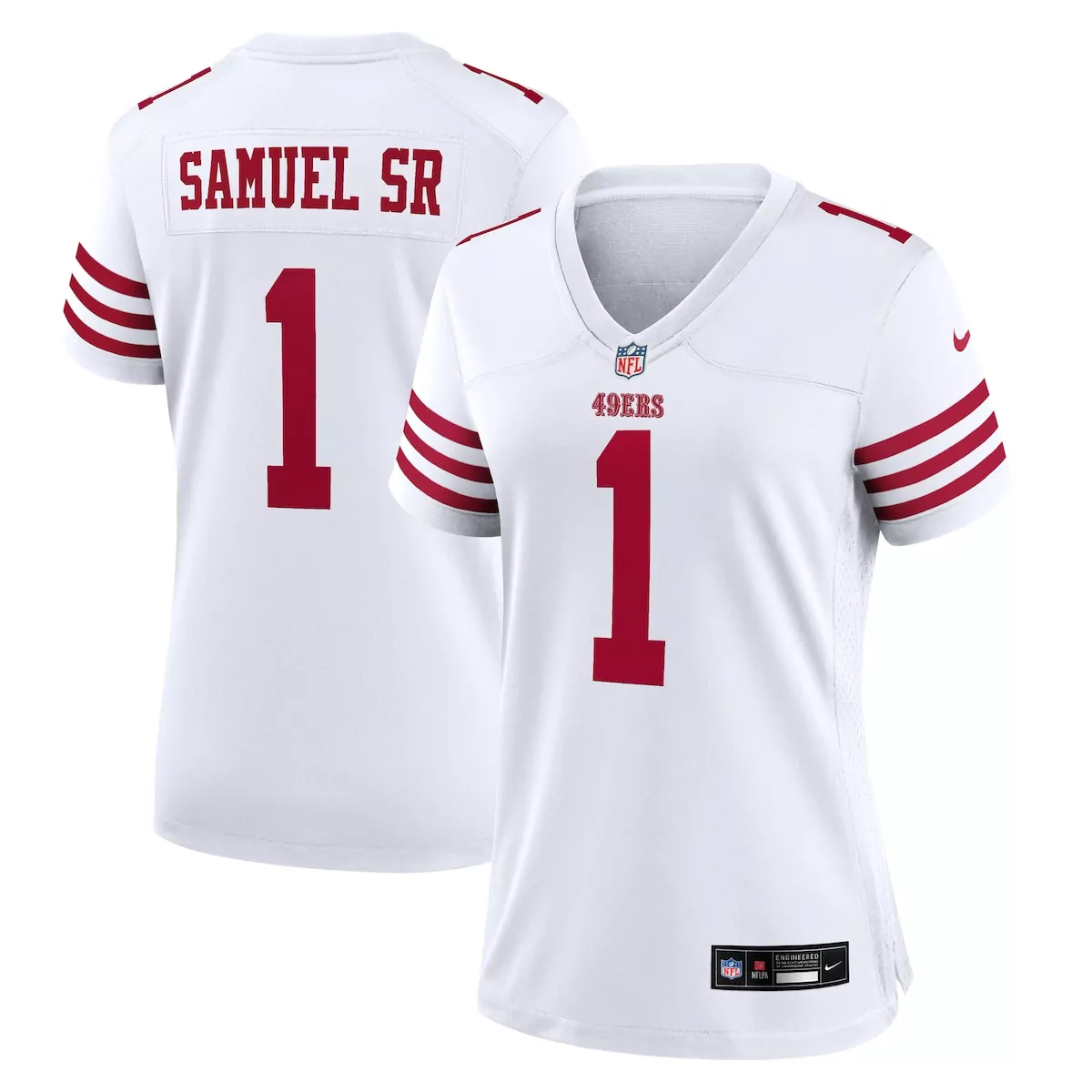san francisco 49ers deebo samuel sr white game jersey wtj