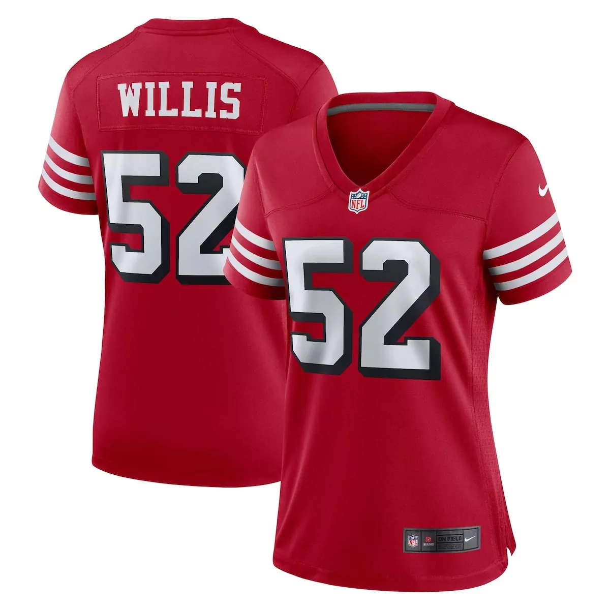 san francisco 49ers patrick taylor jr scarlet team game jersey