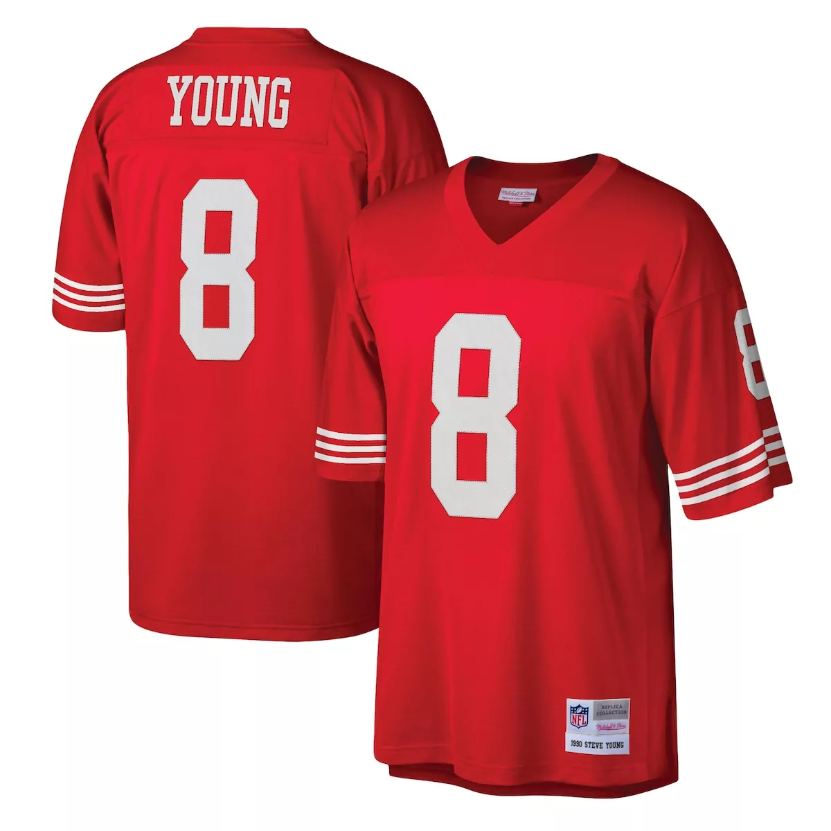 san francisco 49ers steve young scarlet legacy jersey ifl