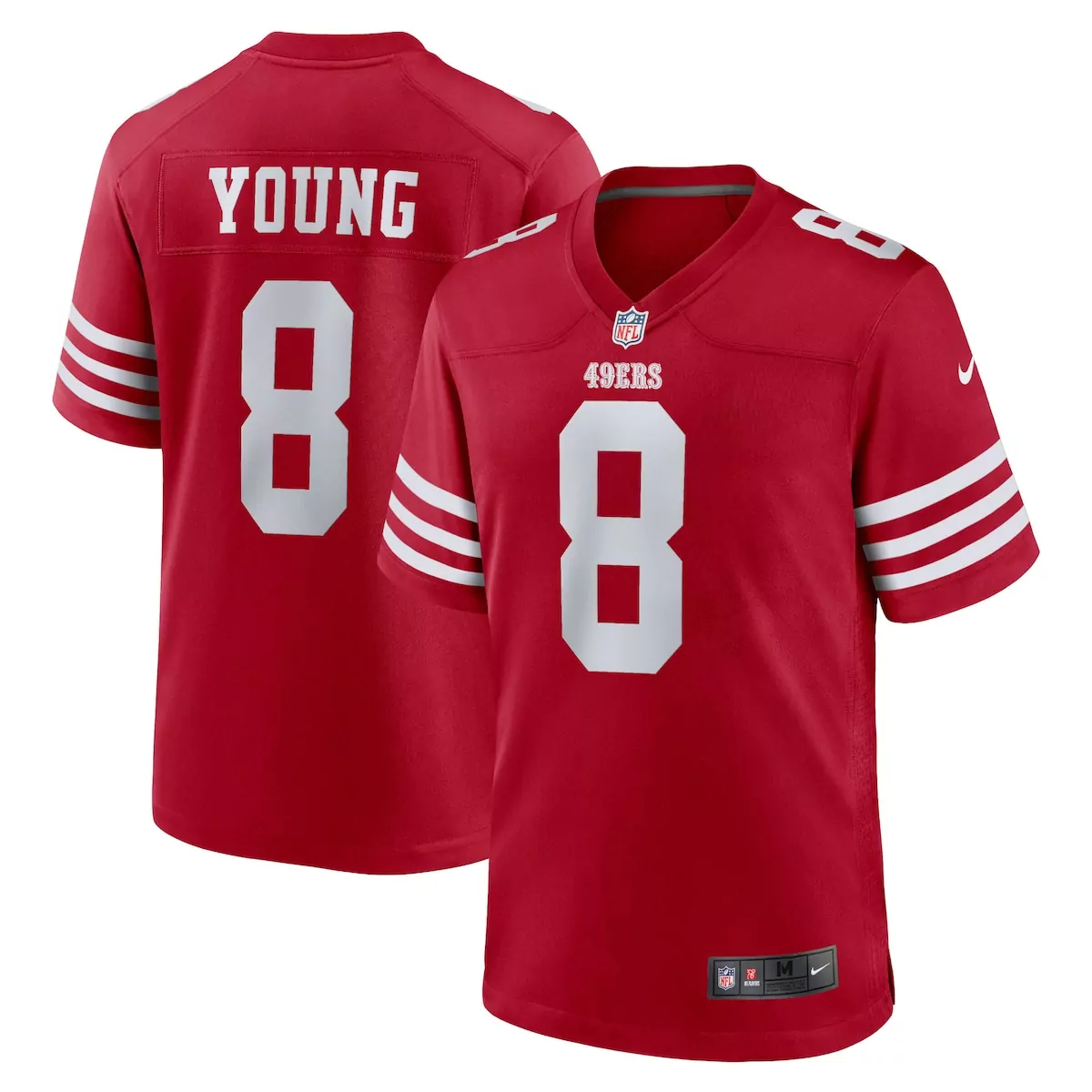 san francisco 49ers steve young scarlet legacy jersey ifl