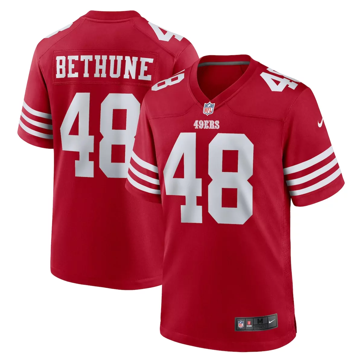 san francisco 49ers steve young white retired player game jersey