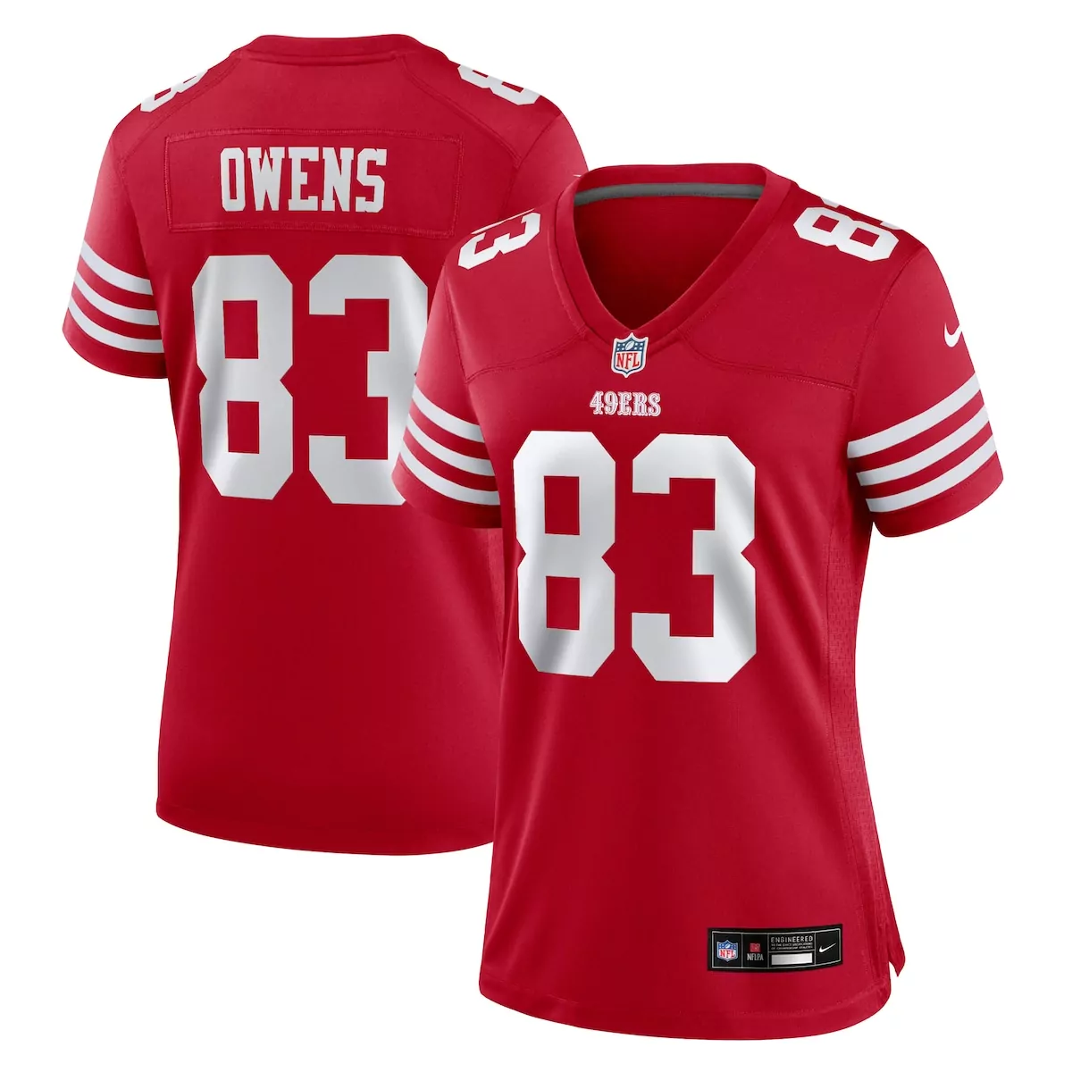 san francisco 49ers tatum bethune scarlet team game jersey