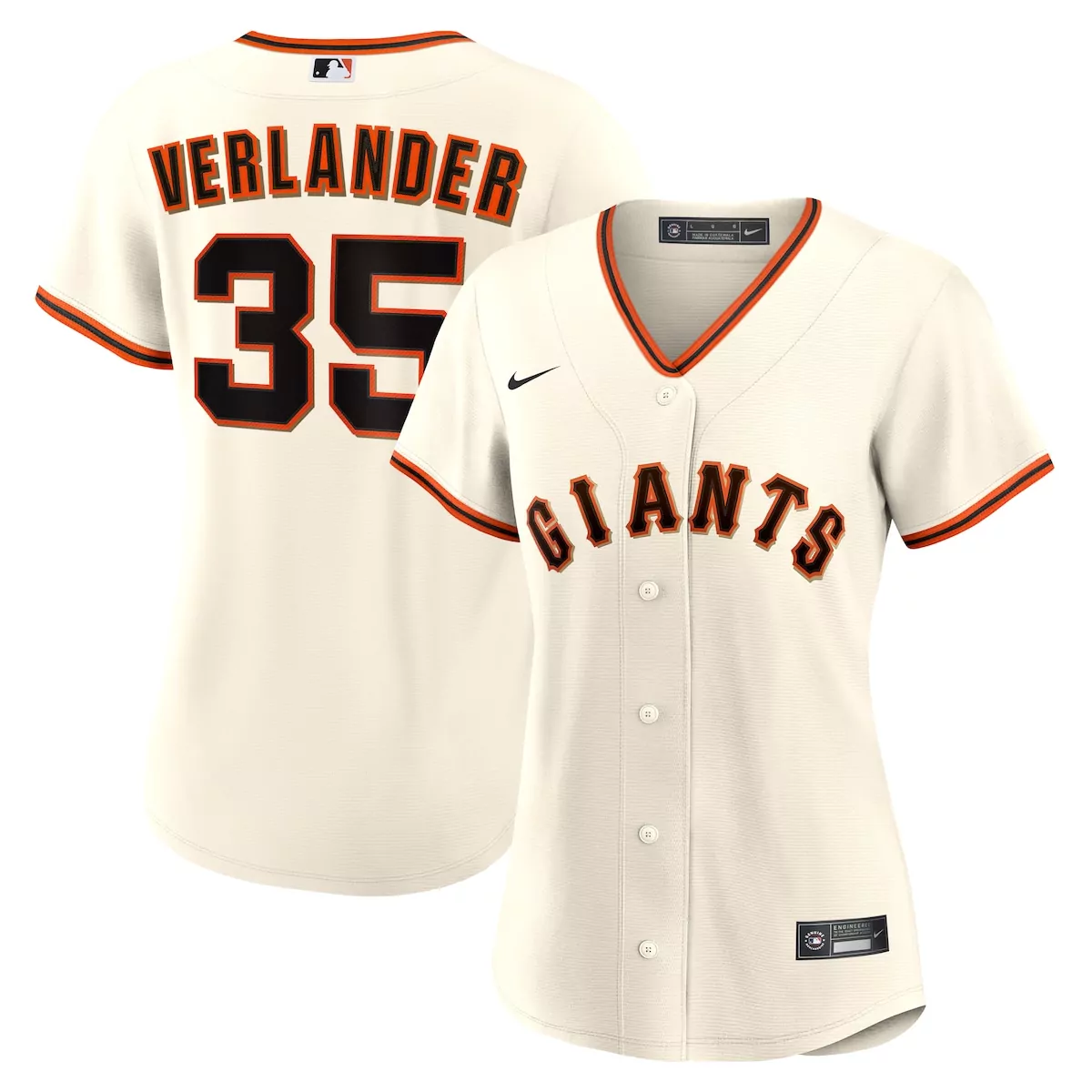 san francisco giants justin verlander cream home jersey ytp