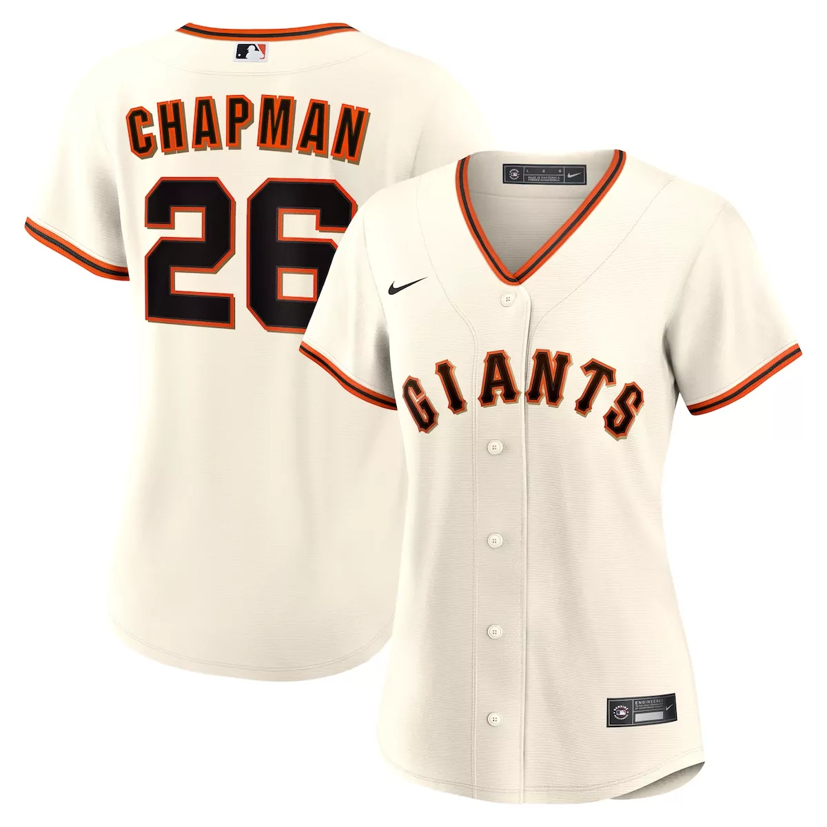 san francisco giants matt chapman cream home jersey dl