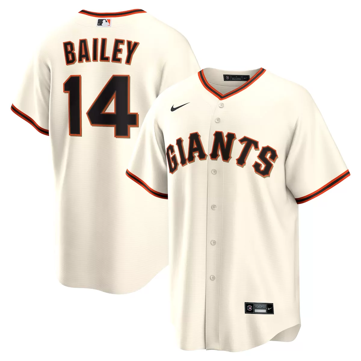 san francisco giants mike yastrzemski cream home player jersey