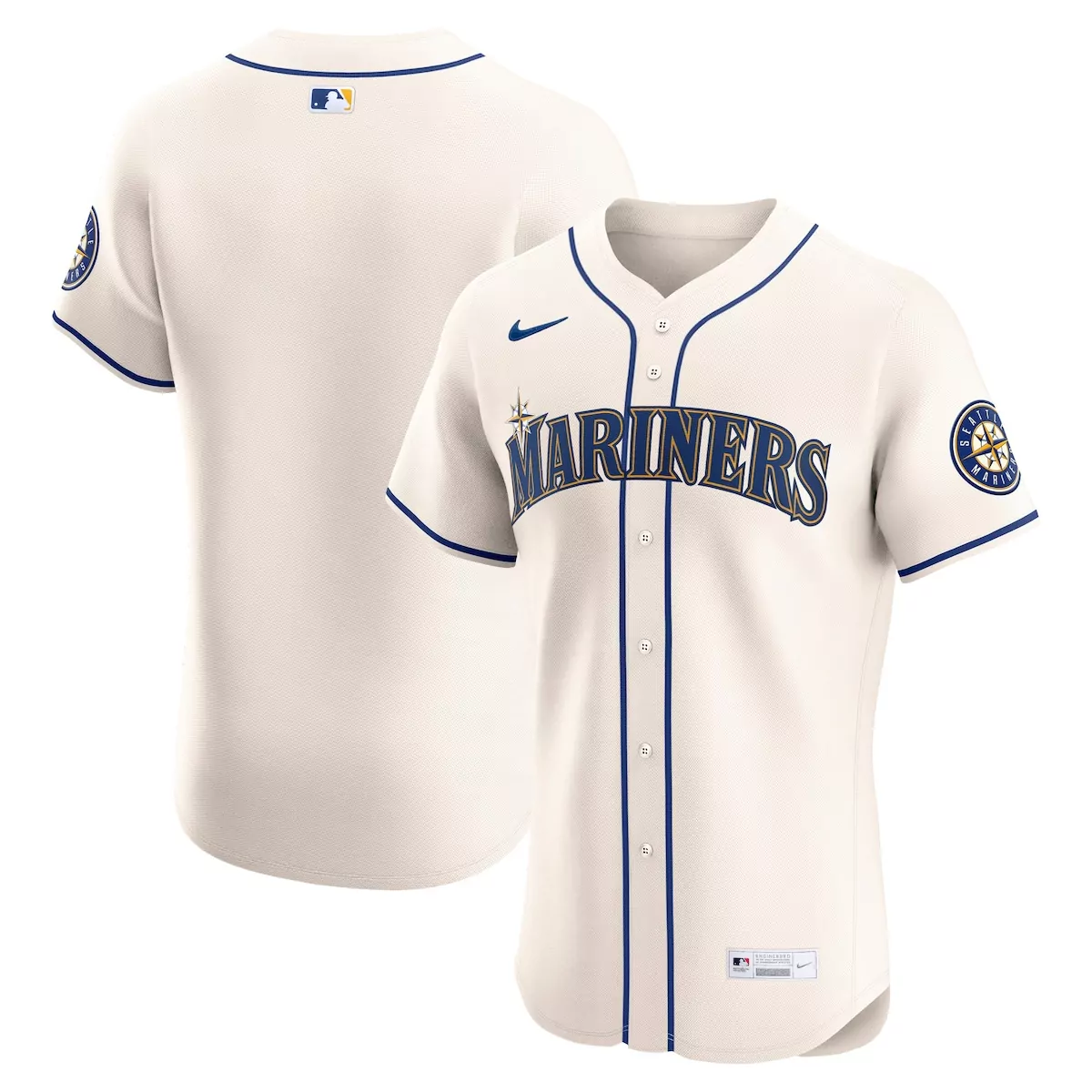 seattle mariners cal raleigh white home jersey