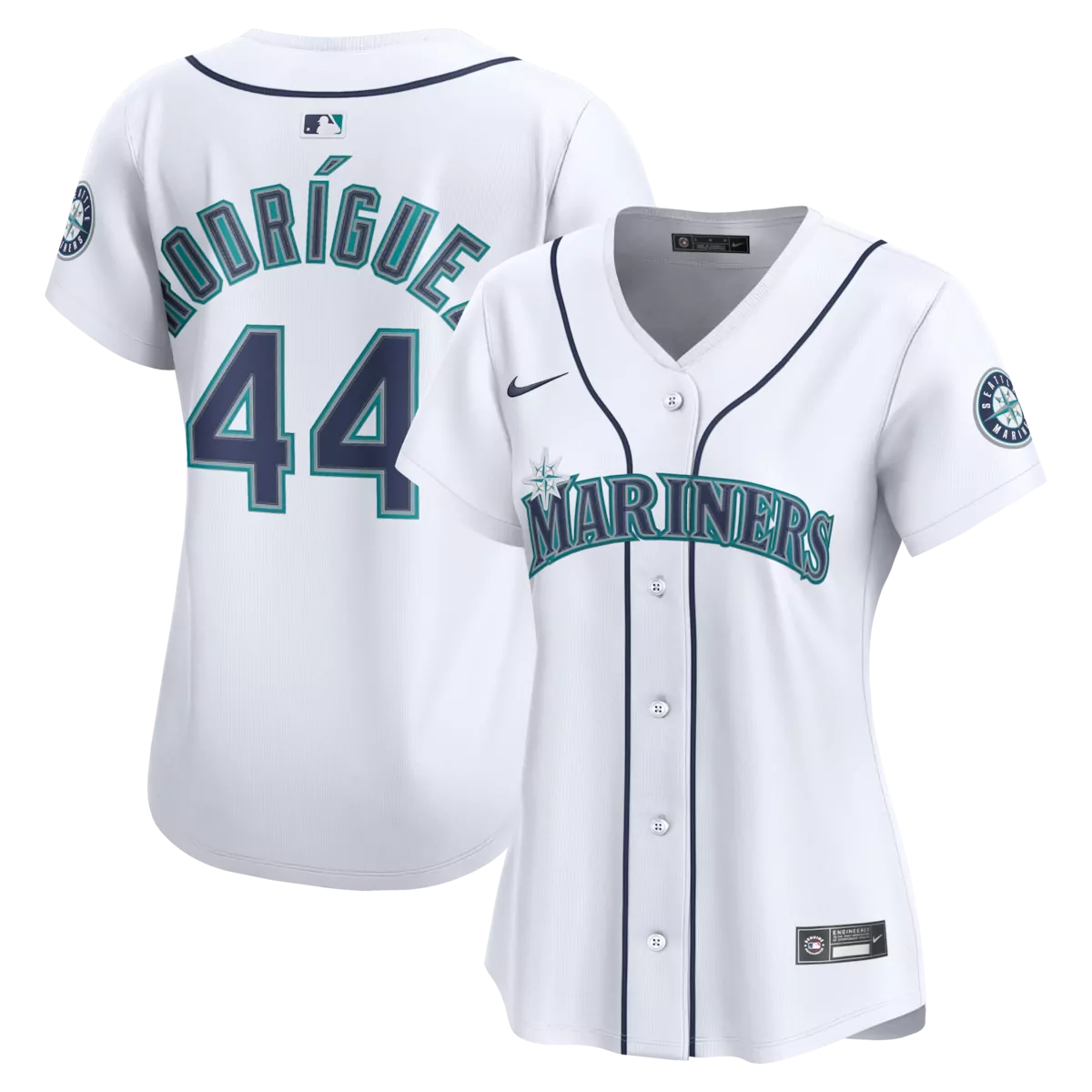 seattle mariners julio rodriguez white home limited player jersey 826