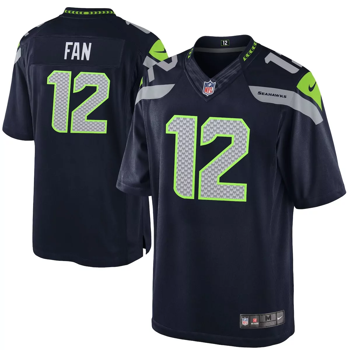 seattle seahawks 12s wolf gray 2025 rivalries collection limited jersey