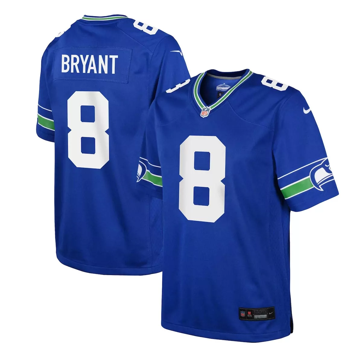 seattle seahawks 12th fan royal game jersey 5ix
