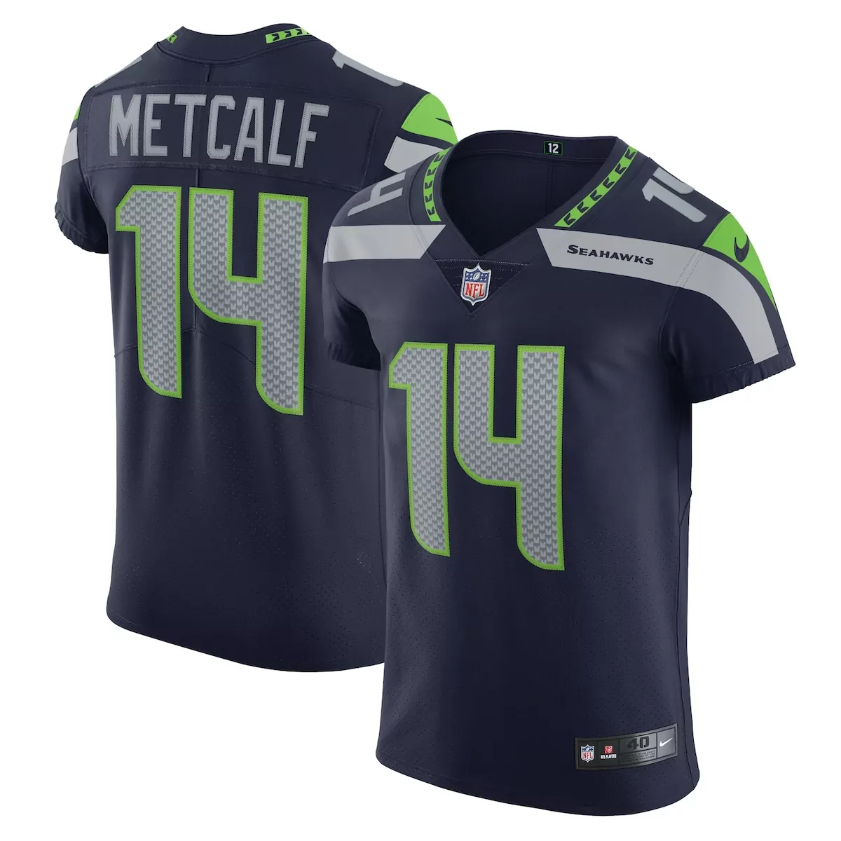 seattle seahawks dk metcalf college navy game player jersey