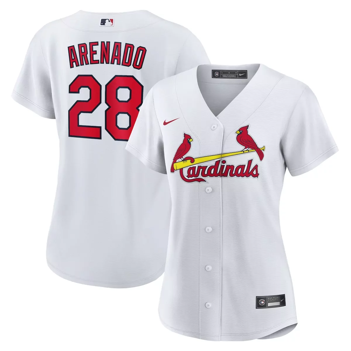 st louis cardinals nolan arenado white home limited player jersey 30s