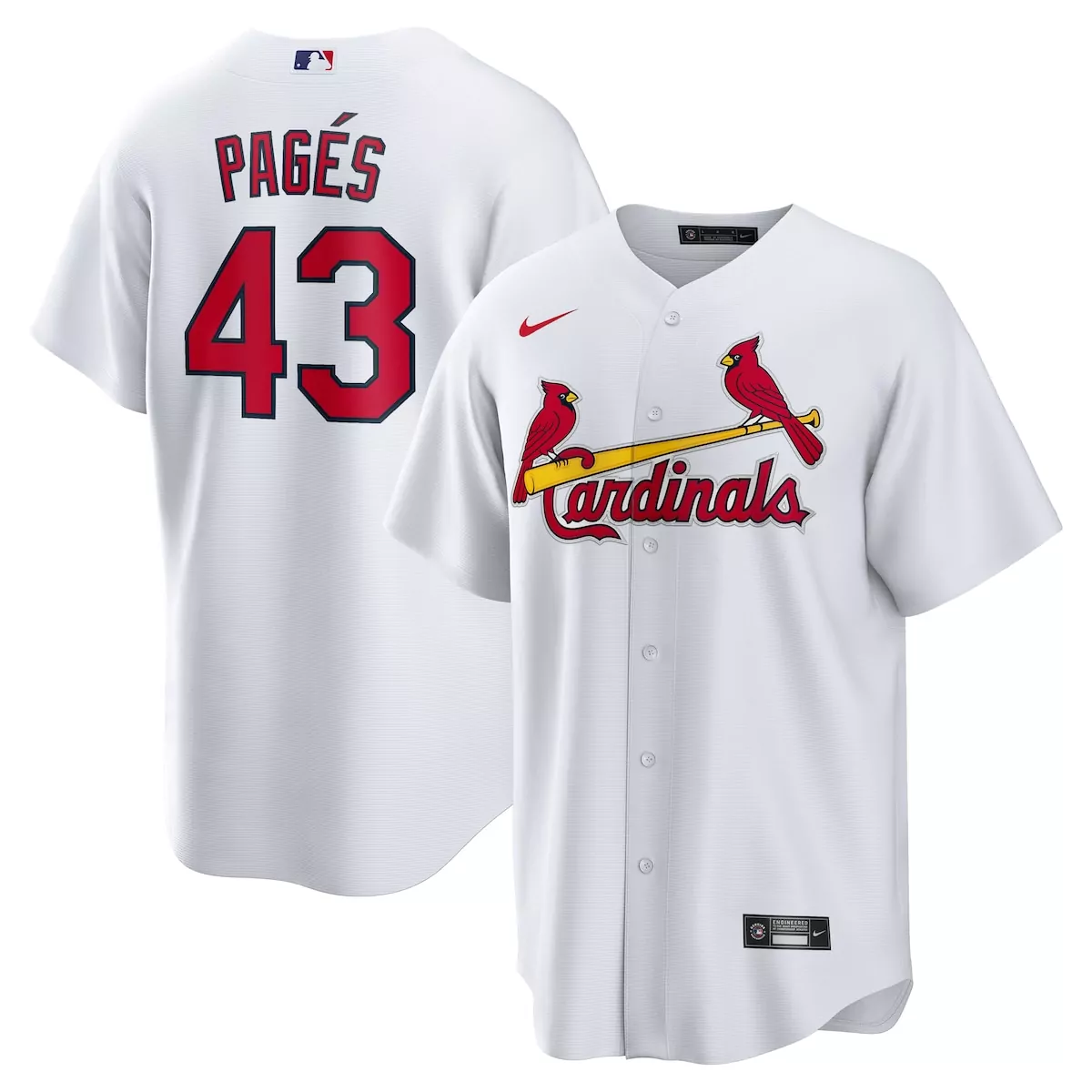 st louis cardinals ozzie smith white home cooperstown collection player jersey