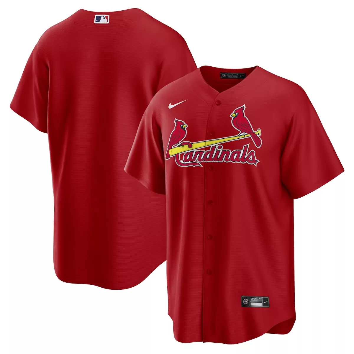 st louis cardinals nikelight blue alternate limited jersey