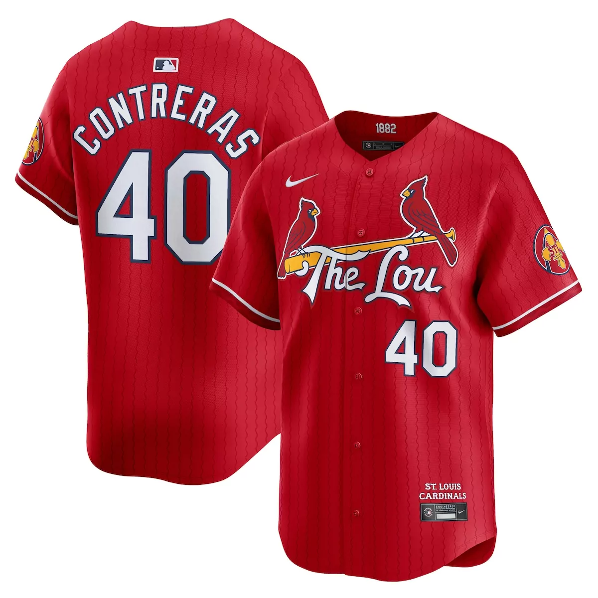 st louis cardinals willson contreras red city connect limited player jersey
