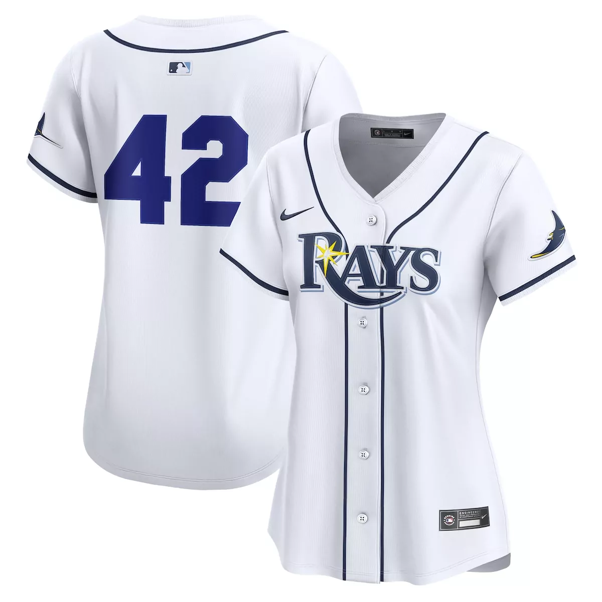 tampa bay rays white 1 mom home limited jersey