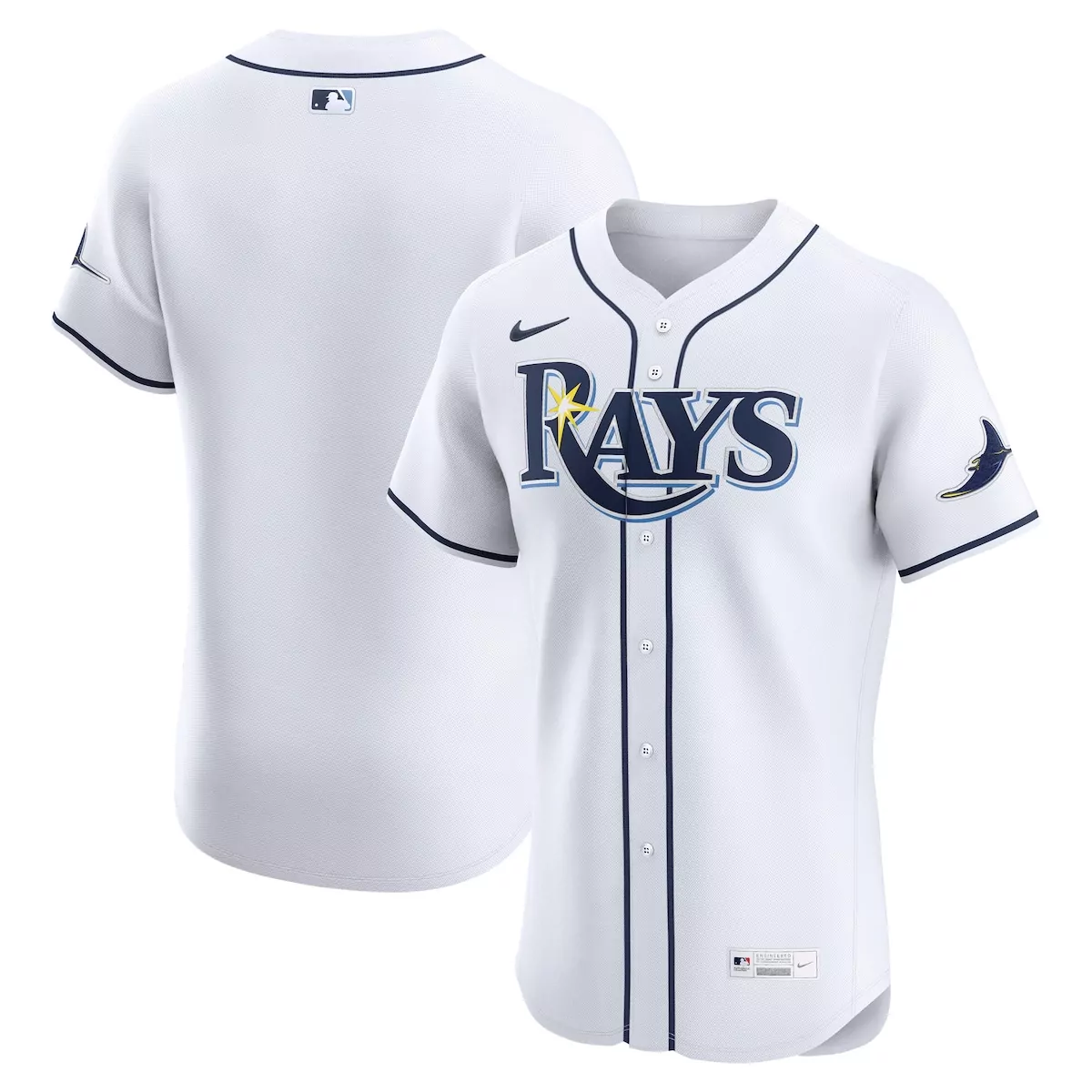 tampa bay rays white home custom jersey