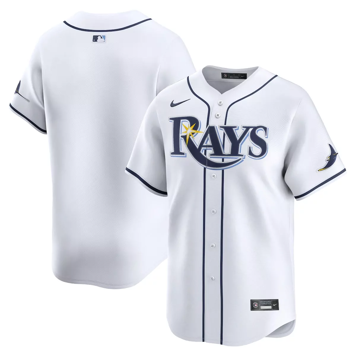 tampa bay rays white home limited jersey 5yh