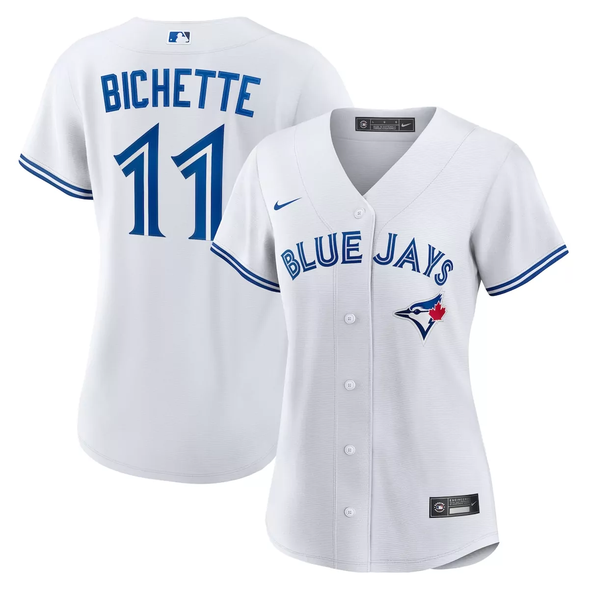 toronto blue jays bo bichette rush blue alternate 2 jersey