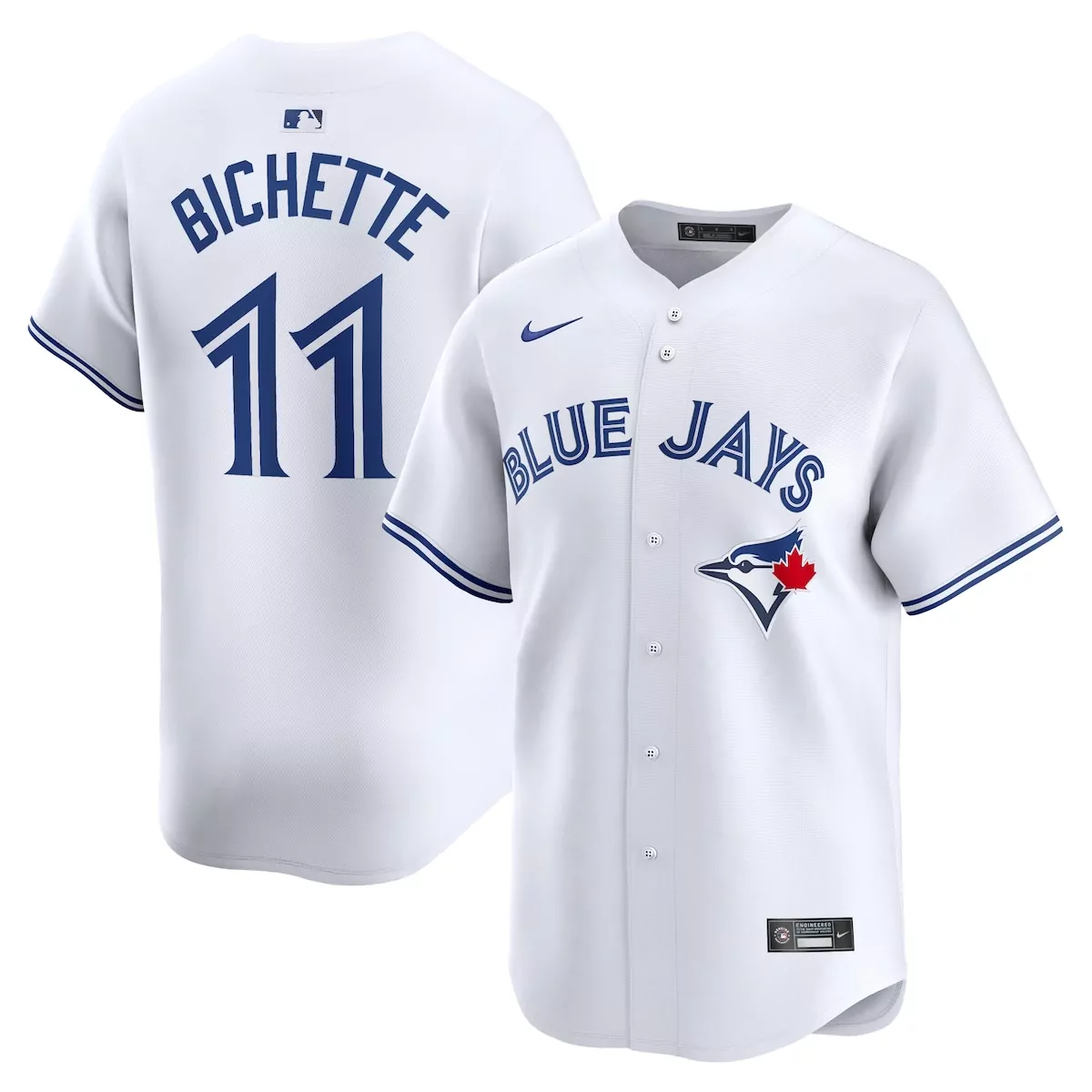 toronto blue jays bo bichette rush blue alternate 2 jersey
