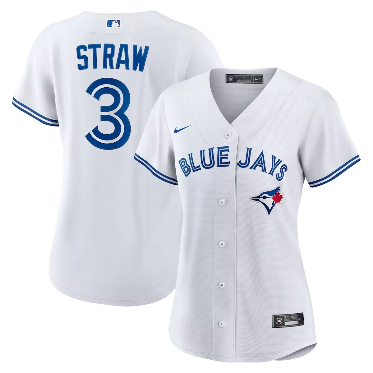 toronto blue jays myles straw white home jersey xbs