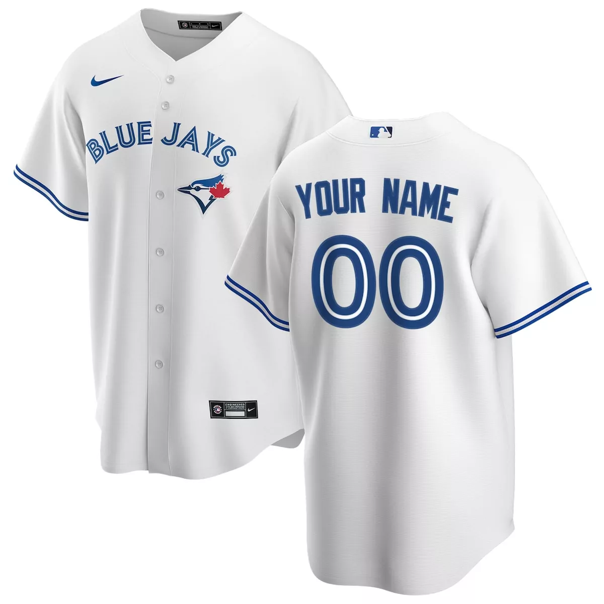 toronto blue jays white 2025 world series home limited custom jersey