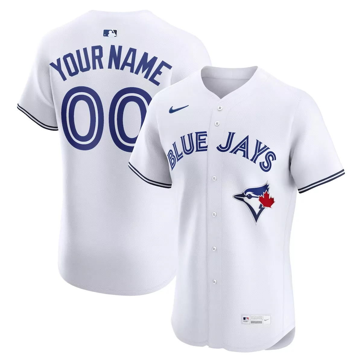 toronto blue jays white 2025 world series home limited custom jersey