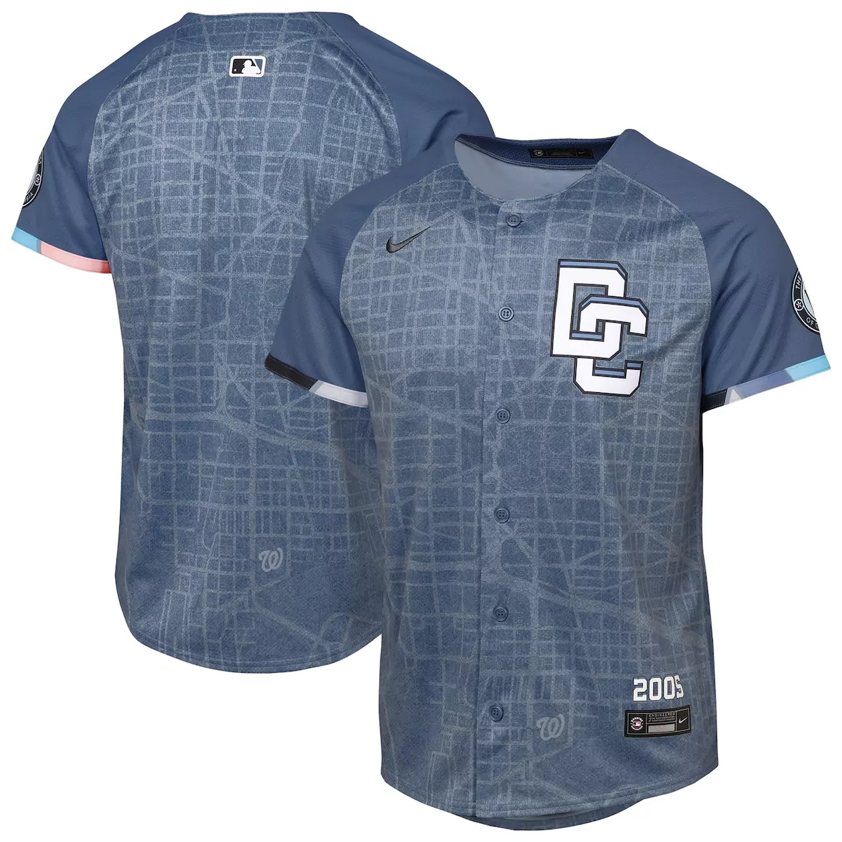 washington nationals blue 2025 city connect limited jersey x0a